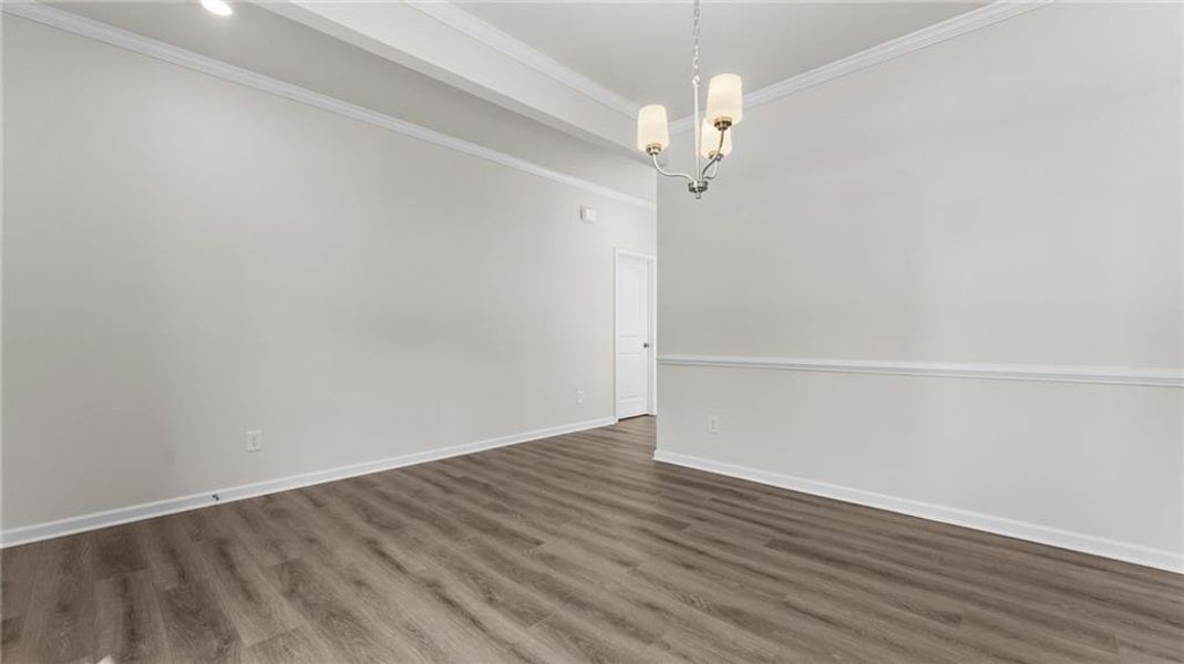 Spacious, unfurnished interior of a new home in The Reserve at Willow Oaks, Canton (Image 19).