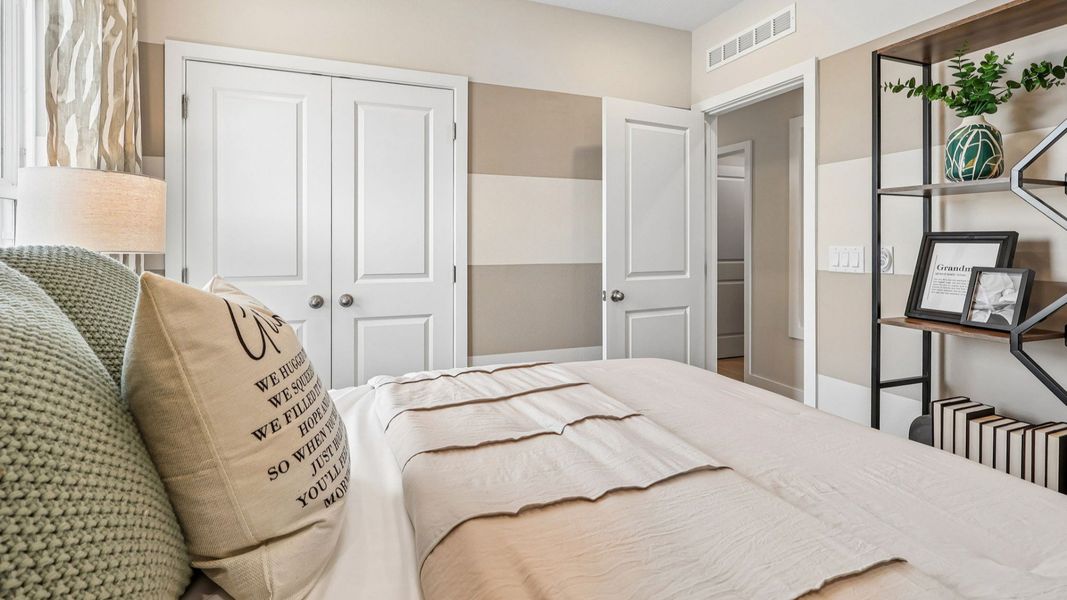 Secondary Bedroom in the Flagler Floorplan by DRB Homes
