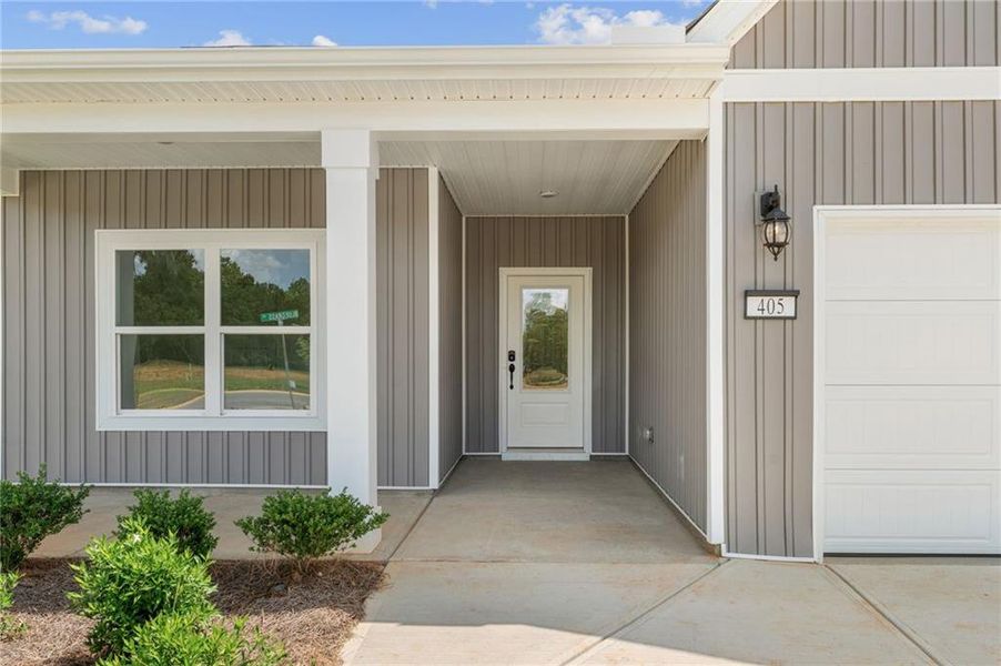 Exterior details and patio area of a home in , Rockmart (Image 2). Exterior details and patio area of a home in , Rockmart (Image 2).