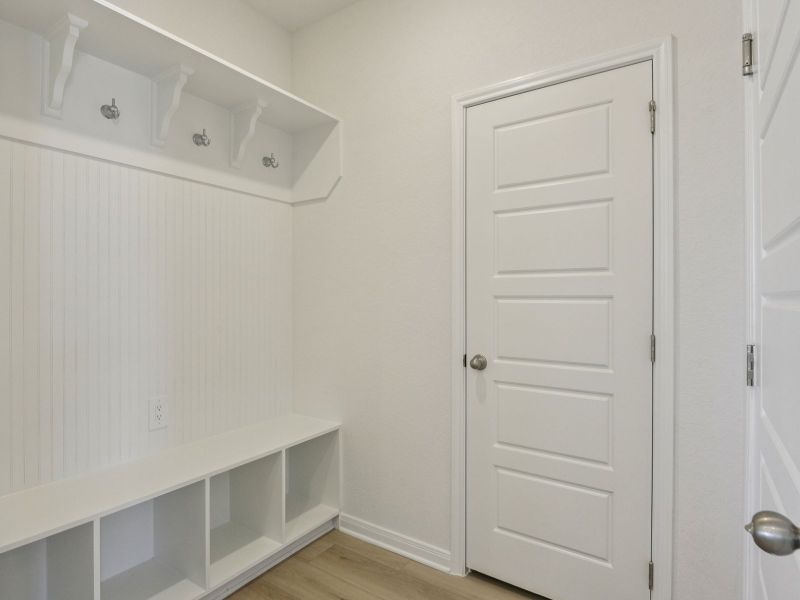 Foyer in the Allen floorplan at a Meritage Homes community. Foyer in the Allen floorplan at a Meritage Homes community.