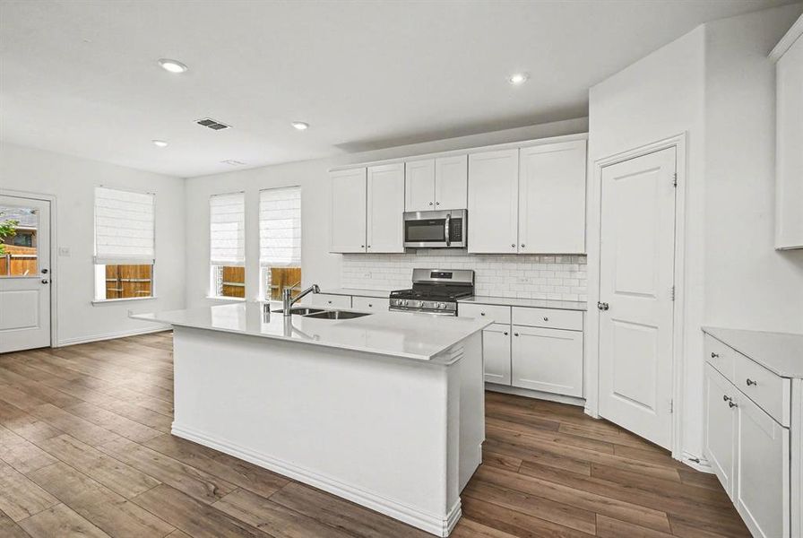 Furnished interior view inside a new home in Northpointe, Fort Worth (Image 5).