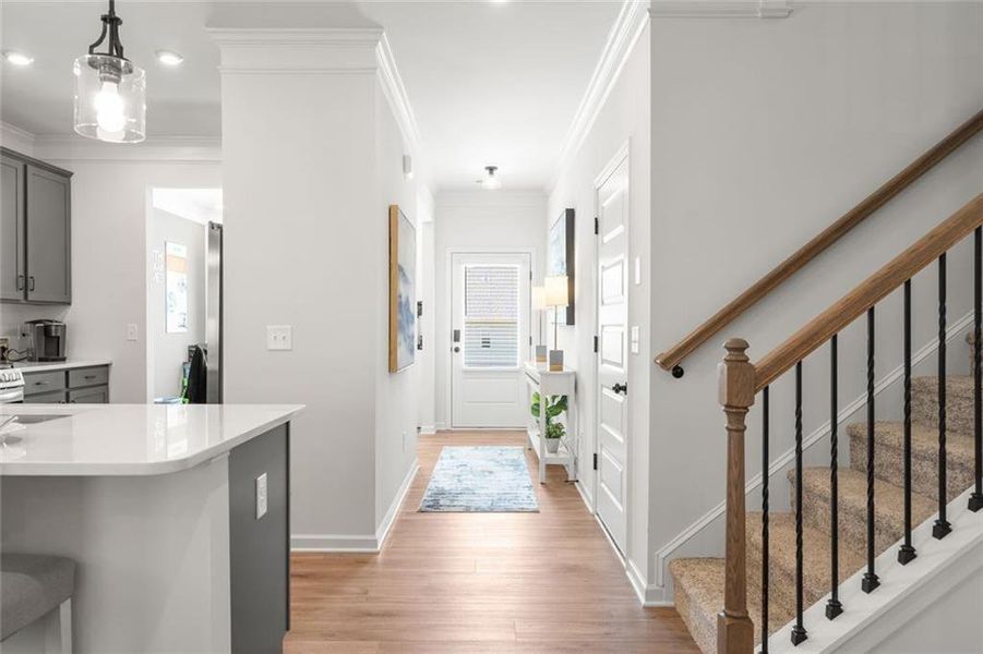 Furnished interior view inside a new home in Hawks View, Ringgold (Image 7).