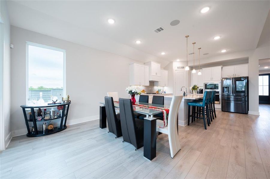 Furnished interior view inside a new home in , Little Elm (Image 26).