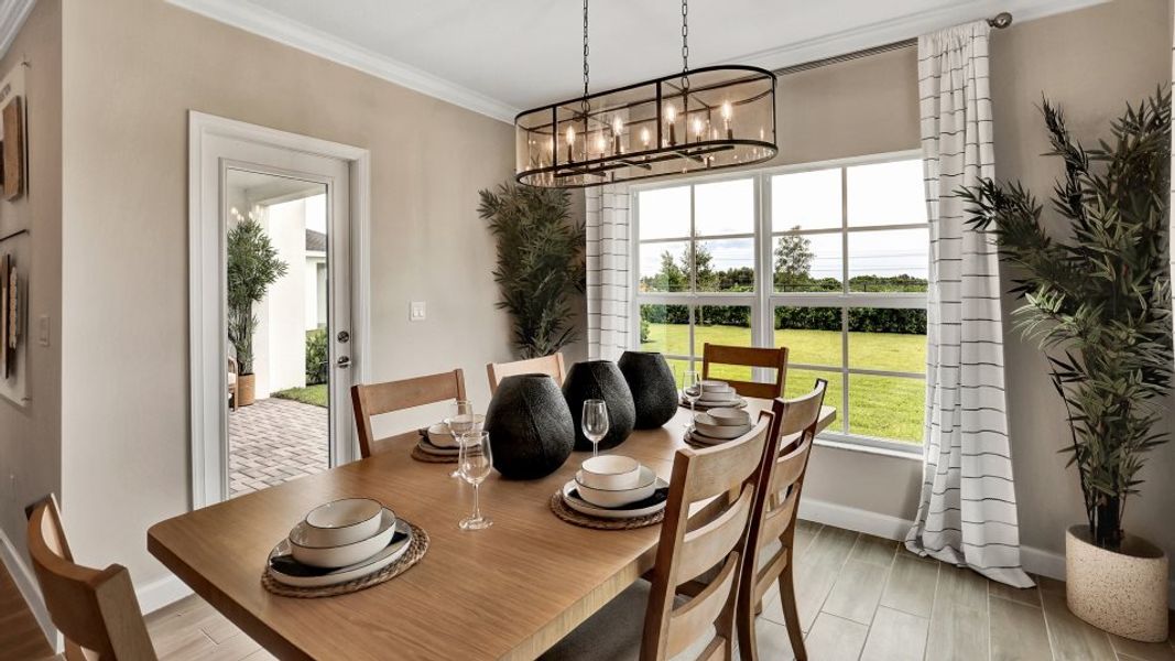 Hydrangea Dining Room