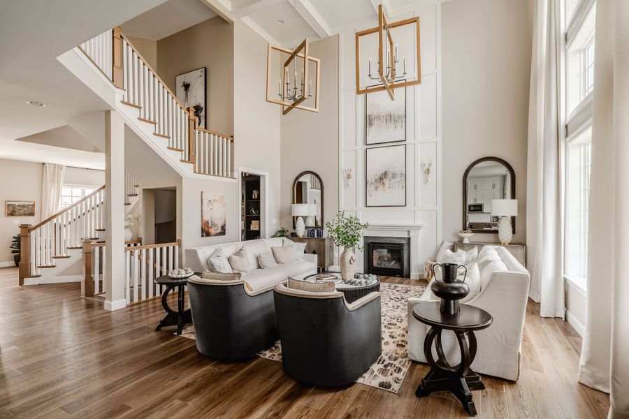Furnished interior view inside a new home in Arbor Gate, Simpsonville (Image 5).