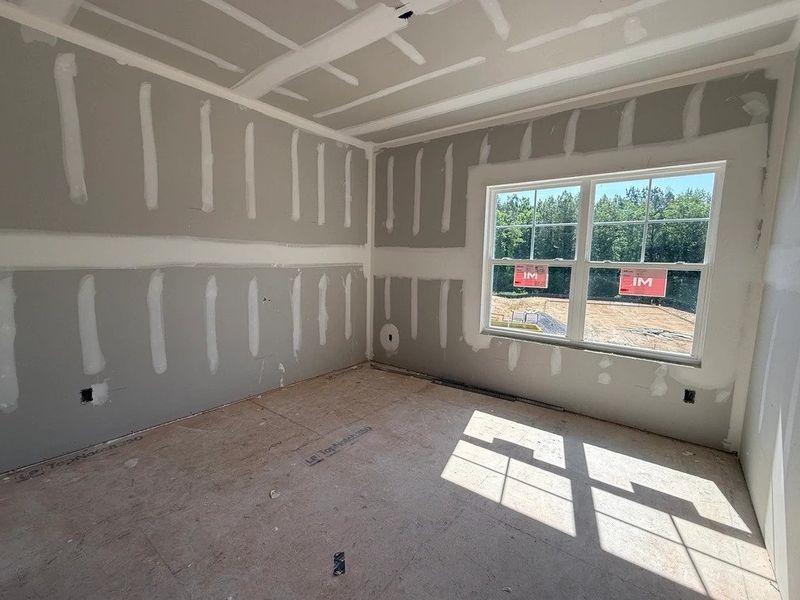 In-progress construction of a new home in The Point, Rolesville, NC (Image 25).