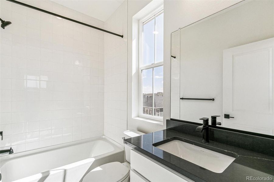 Furnished interior view inside a new home in Terrain Oak Valley, Castle Rock (Image 13).