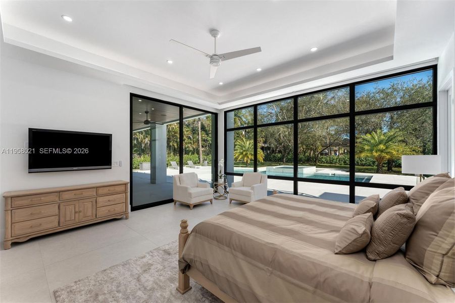 Furnished interior view inside a new home in , Miami (Image 6). Furnished interior view inside a new home in , Miami (Image 6).