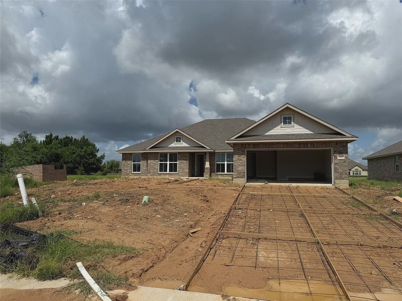 In-progress construction of a new home in Bayou Bend Estates, Dickinson, TX (Image 13).