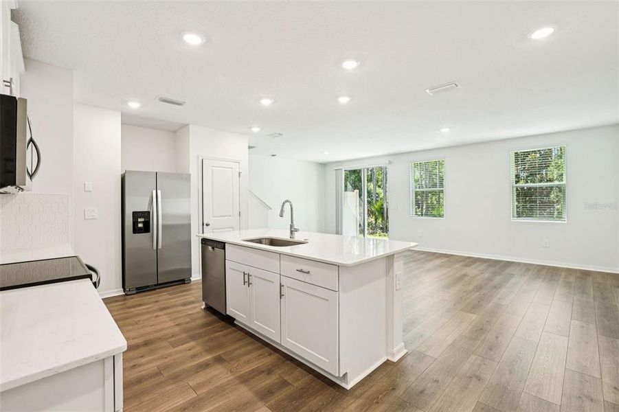 Furnished interior view inside a new home in Bradford Park, Ormond Beach (Image 5).