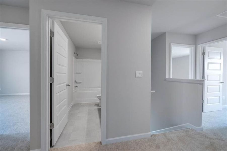 Spacious, unfurnished interior of a new home in The Reserve at Calcutta, Stockbridge (Image 24). Spacious, unfurnished interior of a new home in The Reserve at Calcutta, Stockbridge (Image 24).