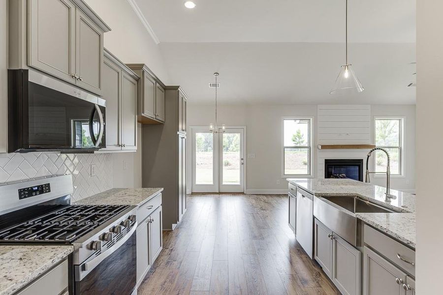 Furnished interior view inside a new home in , Jefferson (Image 15).