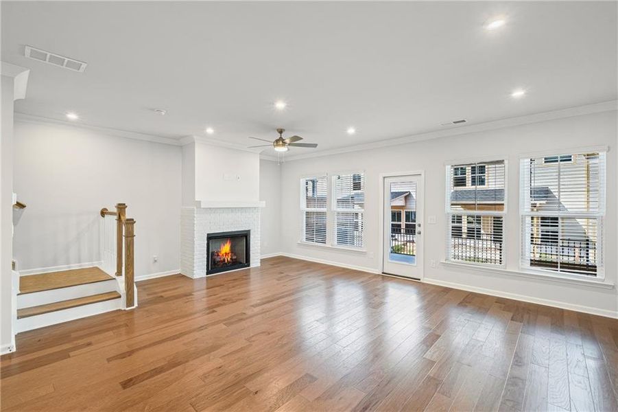 Spacious, unfurnished interior of a new home in Adler Springs, Powder Springs (Image 7). Spacious, unfurnished interior of a new home in Adler Springs, Powder Springs (Image 7).