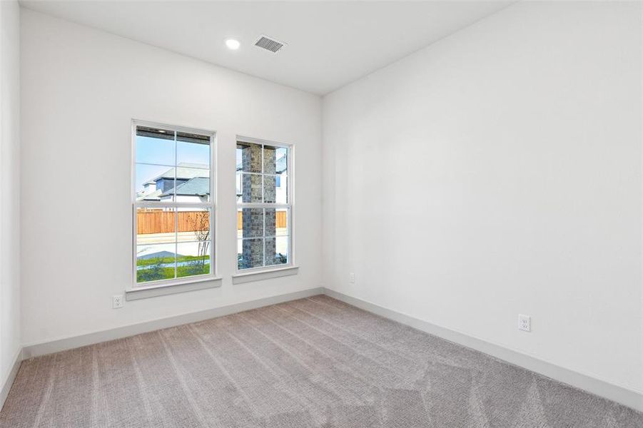 You'll find nicely sized secondary bedrooms in our Versailles plan.