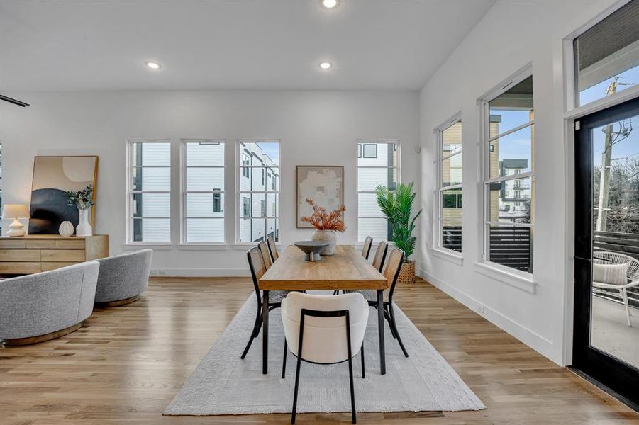 Furnished interior view inside a new home in , Dallas (Image 36). Furnished interior view inside a new home in , Dallas (Image 36).