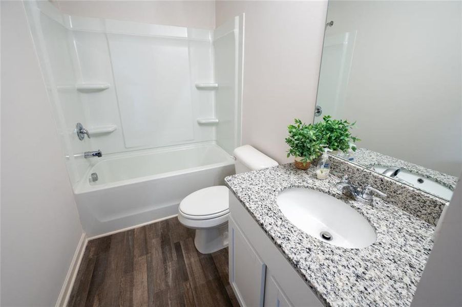 Furnished interior view inside a new home in Kinsale, Macon (Image 14). Furnished interior view inside a new home in Kinsale, Macon (Image 14).