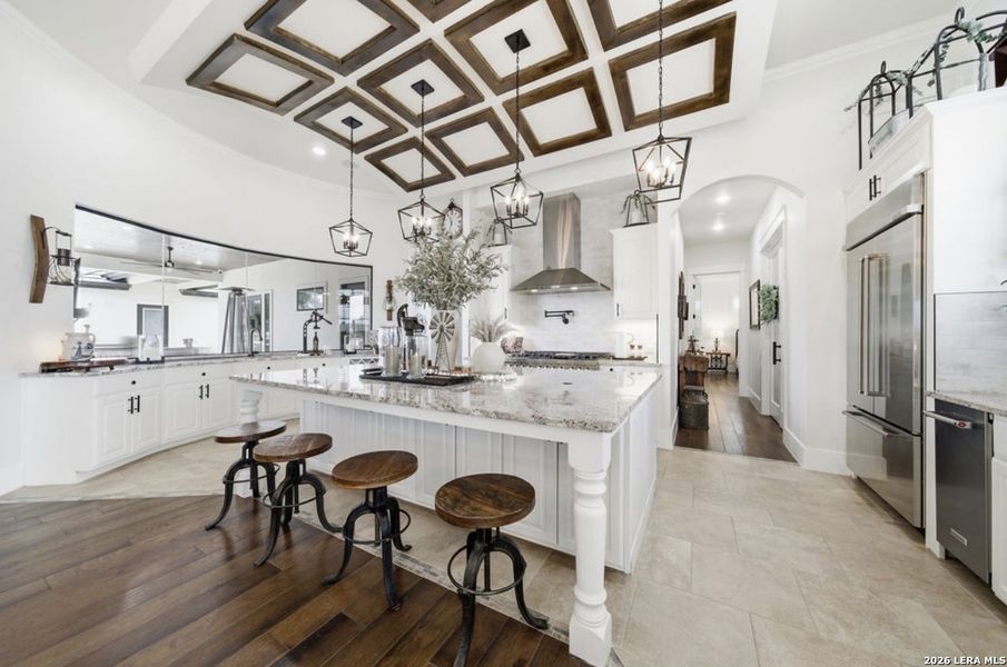 Furnished interior view inside a new home in , New Braunfels (Image 44).