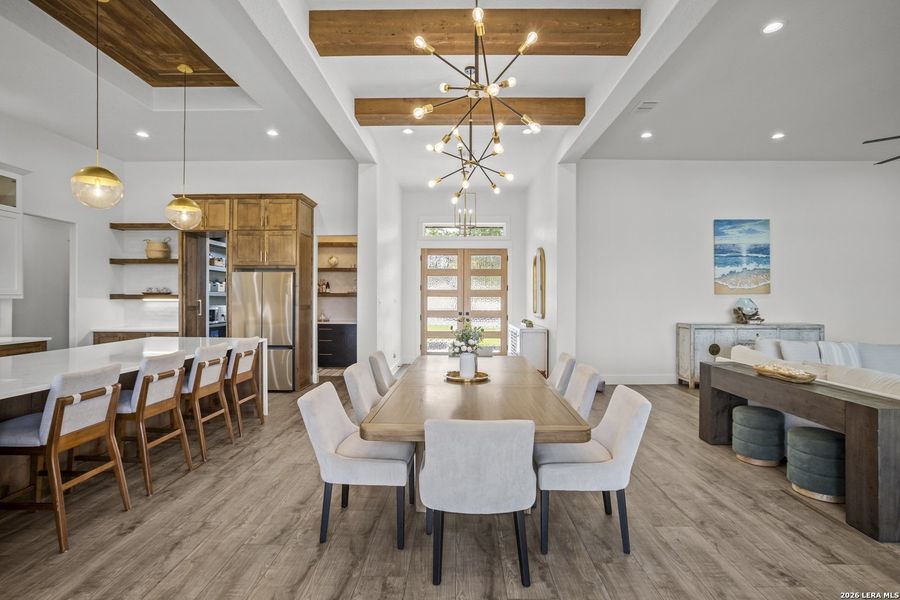 Furnished interior view inside a new home in , Bulverde (Image 27).