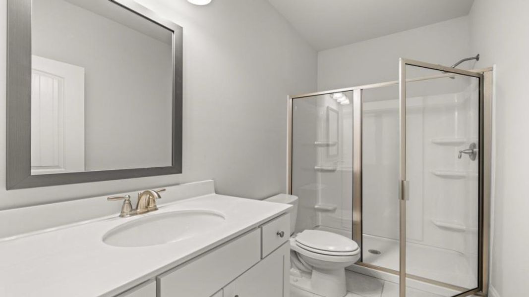 Furnished interior view inside a new home in Hamptons at Riverwood East, Dallas (Image 5).