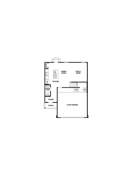 2D floor plan layout for the Davis by D.R. Horton in Wilkins Valley, Brenham, TX (Image 3). 2D floor plan layout for the Davis by D.R. Horton in Wilkins Valley, Brenham, TX (Image 3).