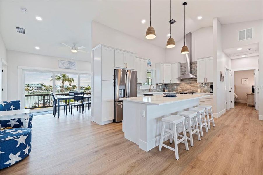 Furnished interior view inside a new home in , Treasure Island (Image 13). Furnished interior view inside a new home in , Treasure Island (Image 13).