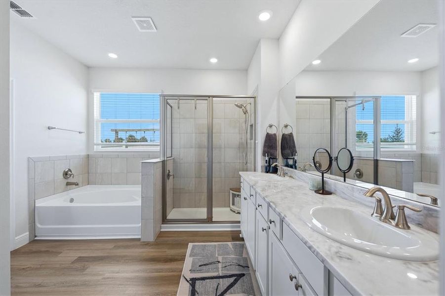 Furnished interior view inside a new home in Bella Lago, Parrish (Image 24).