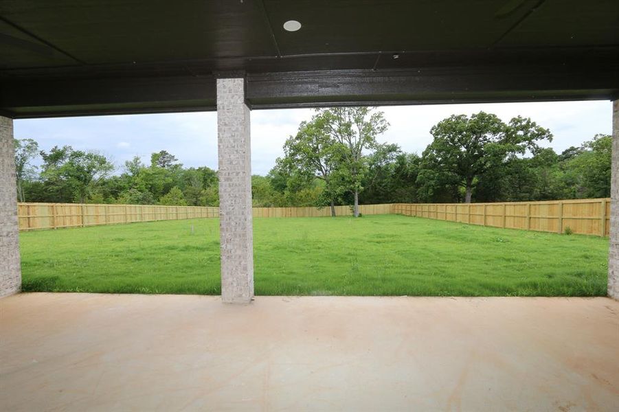 Exterior details and patio area of a home in , Tyler (Image 19).