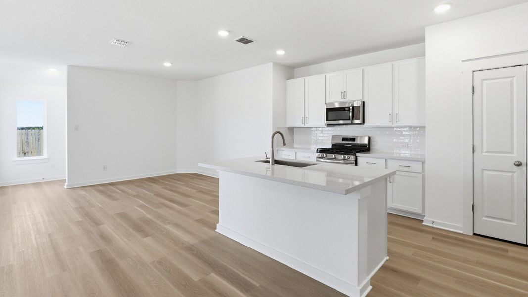 Furnished interior view inside a new home in Infinity Square, Kyle (Image 9).