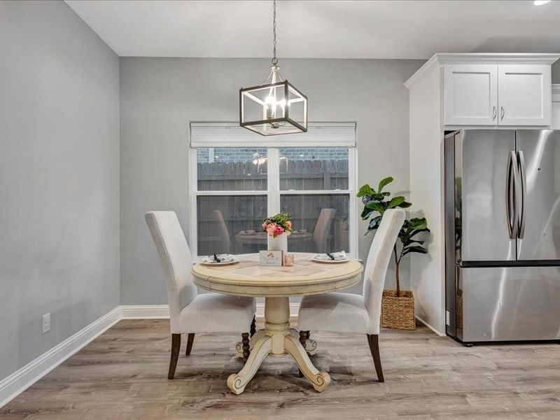 Furnished interior view inside a new home in , Lufkin (Image 15).