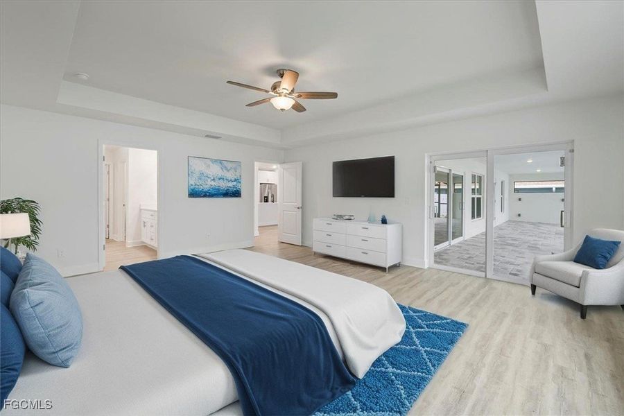 Furnished interior view inside a new home in Cape Coral, Cape Coral (Image 7).