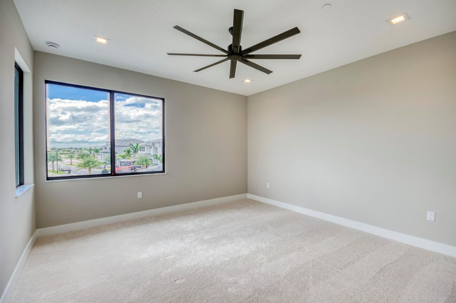 Exterior details and patio area of a home in Apex at Avenir, Palm Beach Gardens (Image 3).