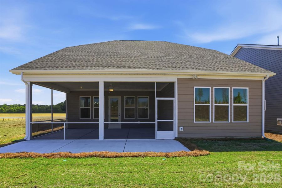 Rear of Home