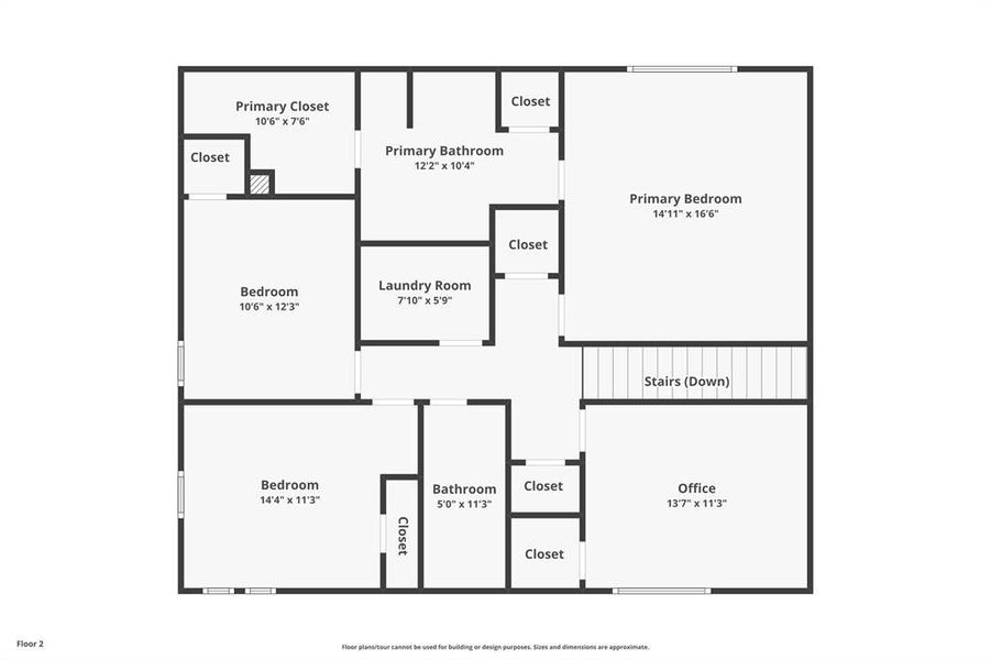 Combined property floor plan Combined property floor plan