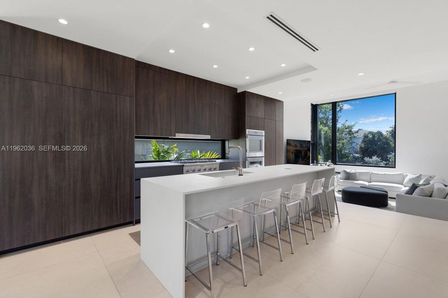 Furnished interior view inside a new home in , Miami Beach (Image 22). Furnished interior view inside a new home in , Miami Beach (Image 22).