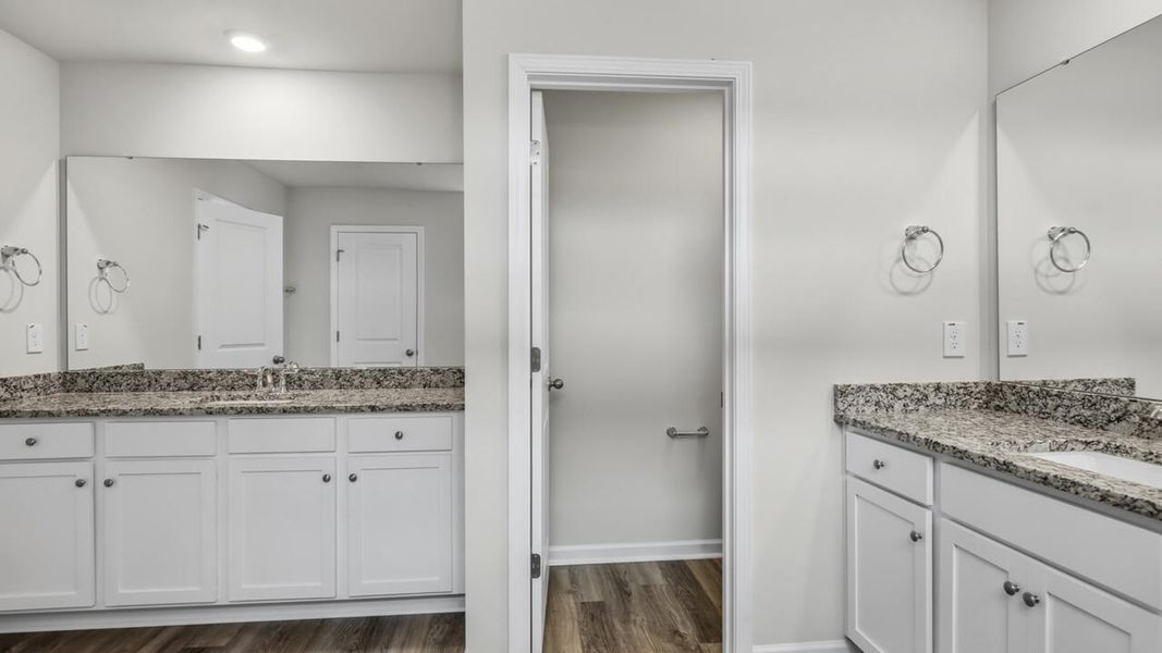 Furnished interior view inside a new home in Magnolia Ridge at Blake Farm, Wilmington (Image 15).