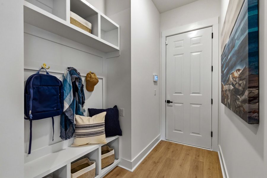 Representative furnished interior of a home built from the Sterling by Beazer Homes in Marshfield, Longs (Image 14).