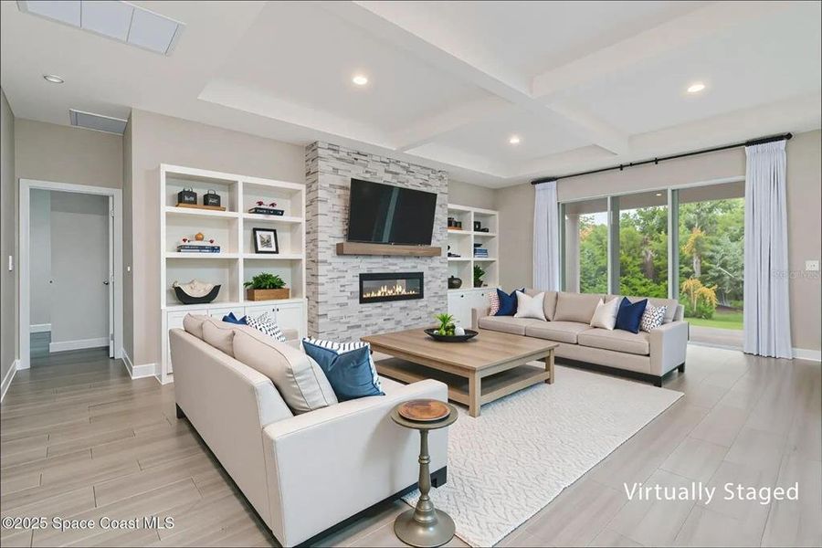 Furnished interior view inside a new home in , Port Charlotte (Image 8). Furnished interior view inside a new home in , Port Charlotte (Image 8).