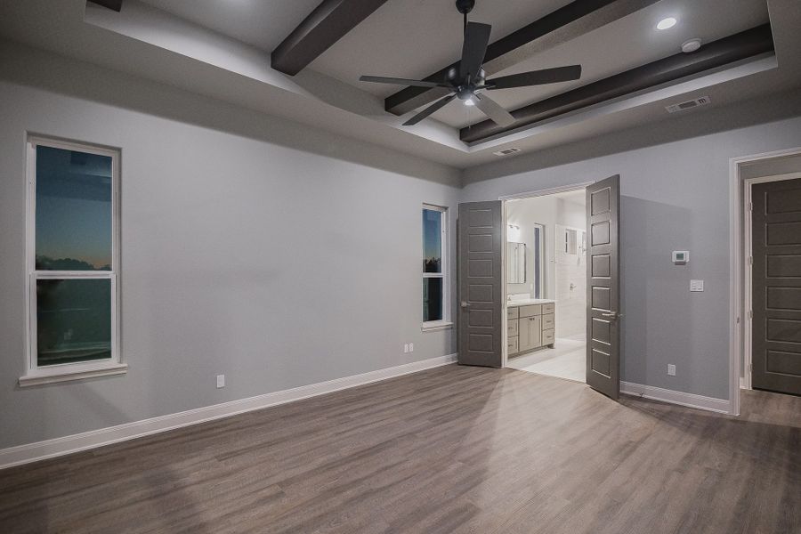 Representative unfurnished interior of a home built from the Dominion by Steve Klein Custom Builder in The Ranches at TerraVista, Victoria (Image 12).