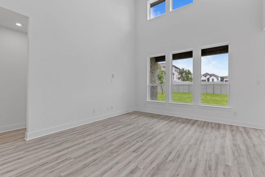 Family Room with soaring ceiling Family Room with soaring ceiling