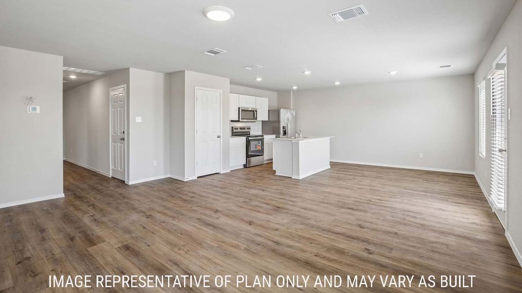 Spacious, unfurnished interior of a new home in Eastern Wells, Jarrell (Image 19).