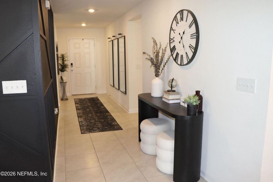 Furnished interior view inside a new home in Hawkes Meadow, Jacksonville (Image 7).