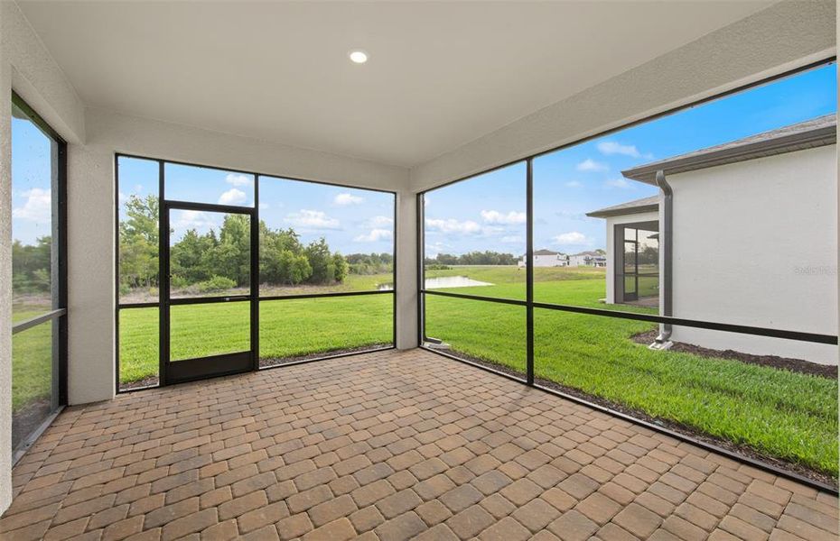 Exterior details and patio area of a home in Reagan Landing, Bradenton (Image 18). Exterior details and patio area of a home in Reagan Landing, Bradenton (Image 18).