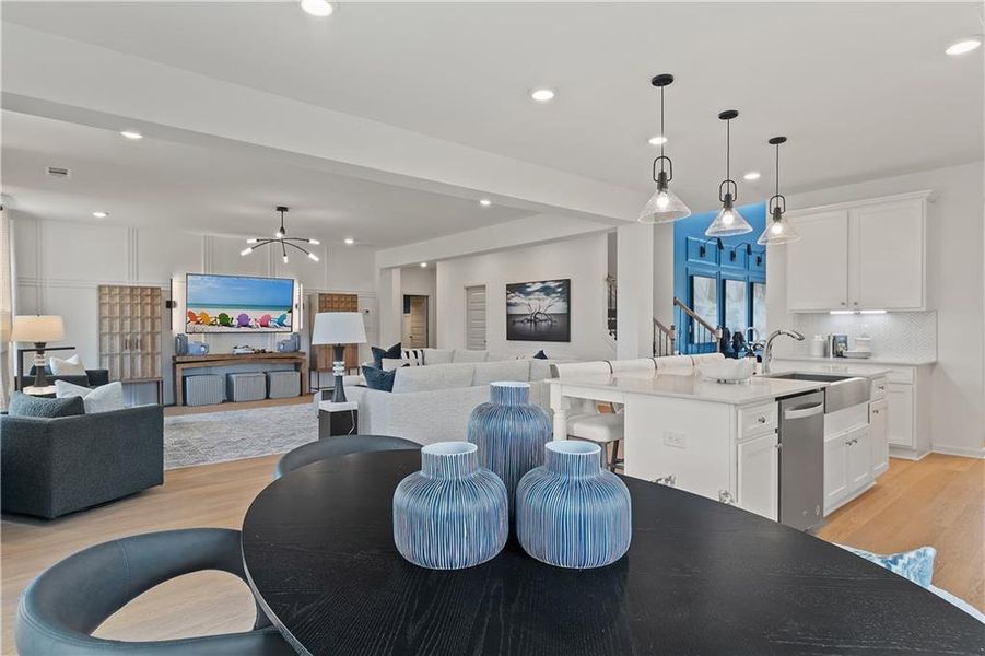 Furnished interior view inside a new home in Westwind Estates, Hampton (Image 30).