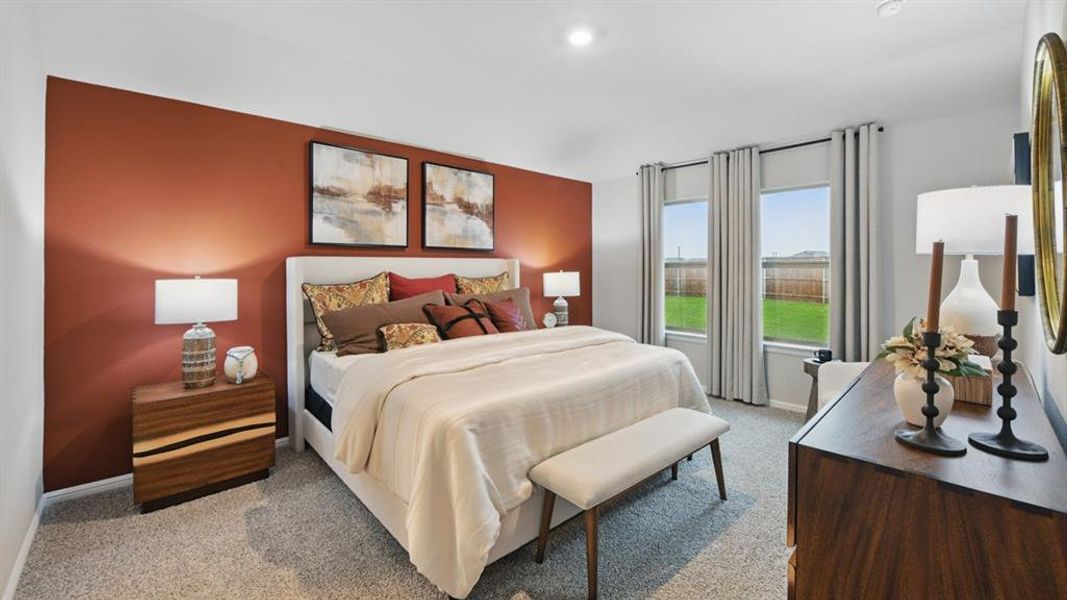 Furnished interior view inside a new home in Hickory Grove, Krum (Image 15).