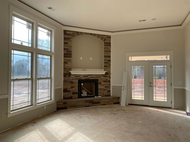 Spacious, unfurnished interior of a new home in Tubbs Mountain Estates, Travelers Rest (Image 11). Spacious, unfurnished interior of a new home in Tubbs Mountain Estates, Travelers Rest (Image 11).