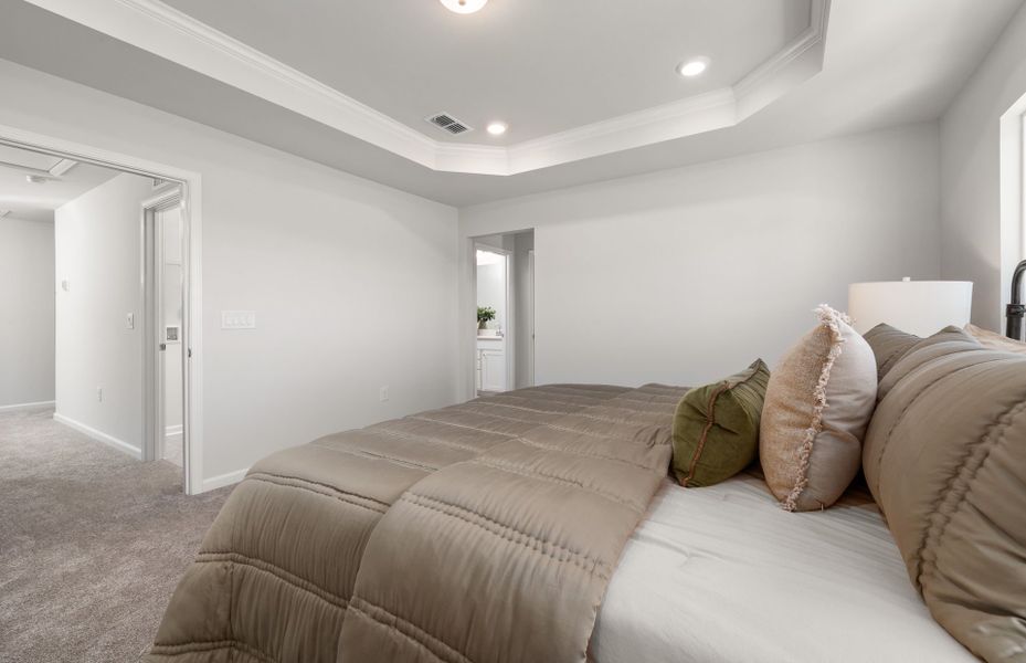 Furnished interior view inside a new home in Saunders Farm, Willow Spring (Image 13).