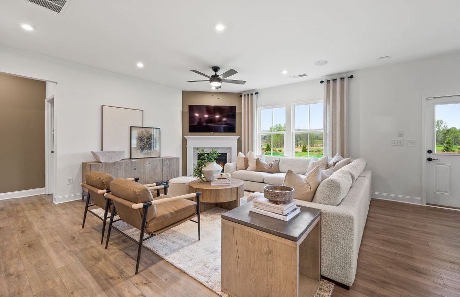 Furnished interior view inside a new home in Berkeley Mill, Cumming (Image 6).