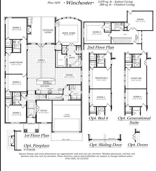 2D floor plan layout of this home in Trinity Falls, McKinney, TX (Image 3). 2D floor plan layout of this home in Trinity Falls, McKinney, TX (Image 3).