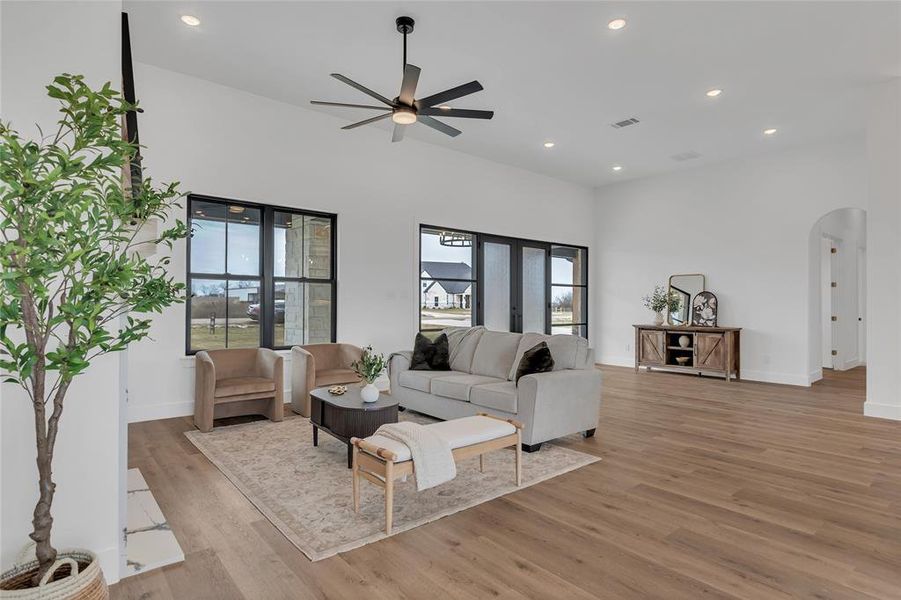 Furnished interior view inside a new home in , Joshua (Image 11).