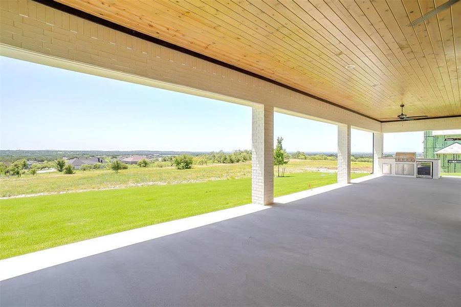 Exterior details and patio area of a home in , Weatherford (Image 28). Exterior details and patio area of a home in , Weatherford (Image 28).